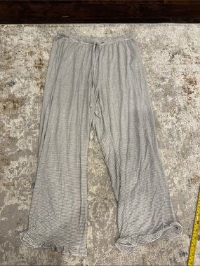 Gap Gray Striped PJ/lounge pants